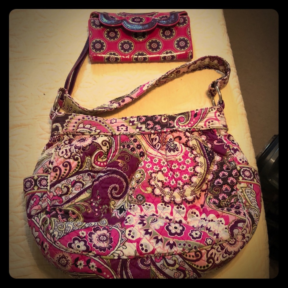 Vera Bradley purse and wallet